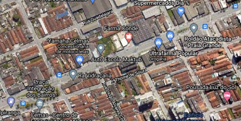 #7880 - Terreno para Venda em Praia Grande - SP