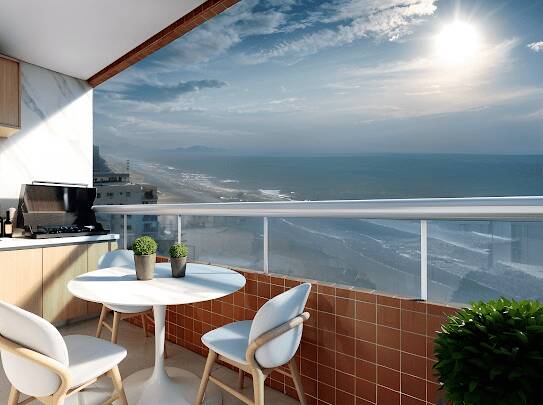 #7258 - Apartamento para Venda em Praia Grande - SP
