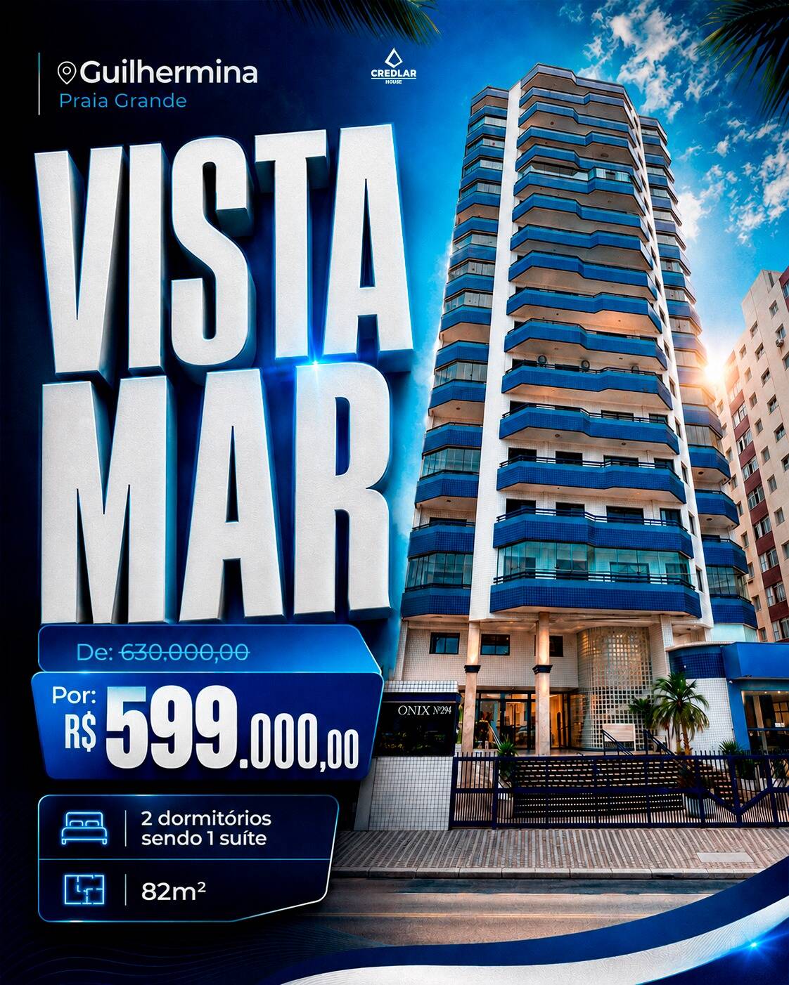 #8016 - Apartamento para Venda em Praia Grande - SP