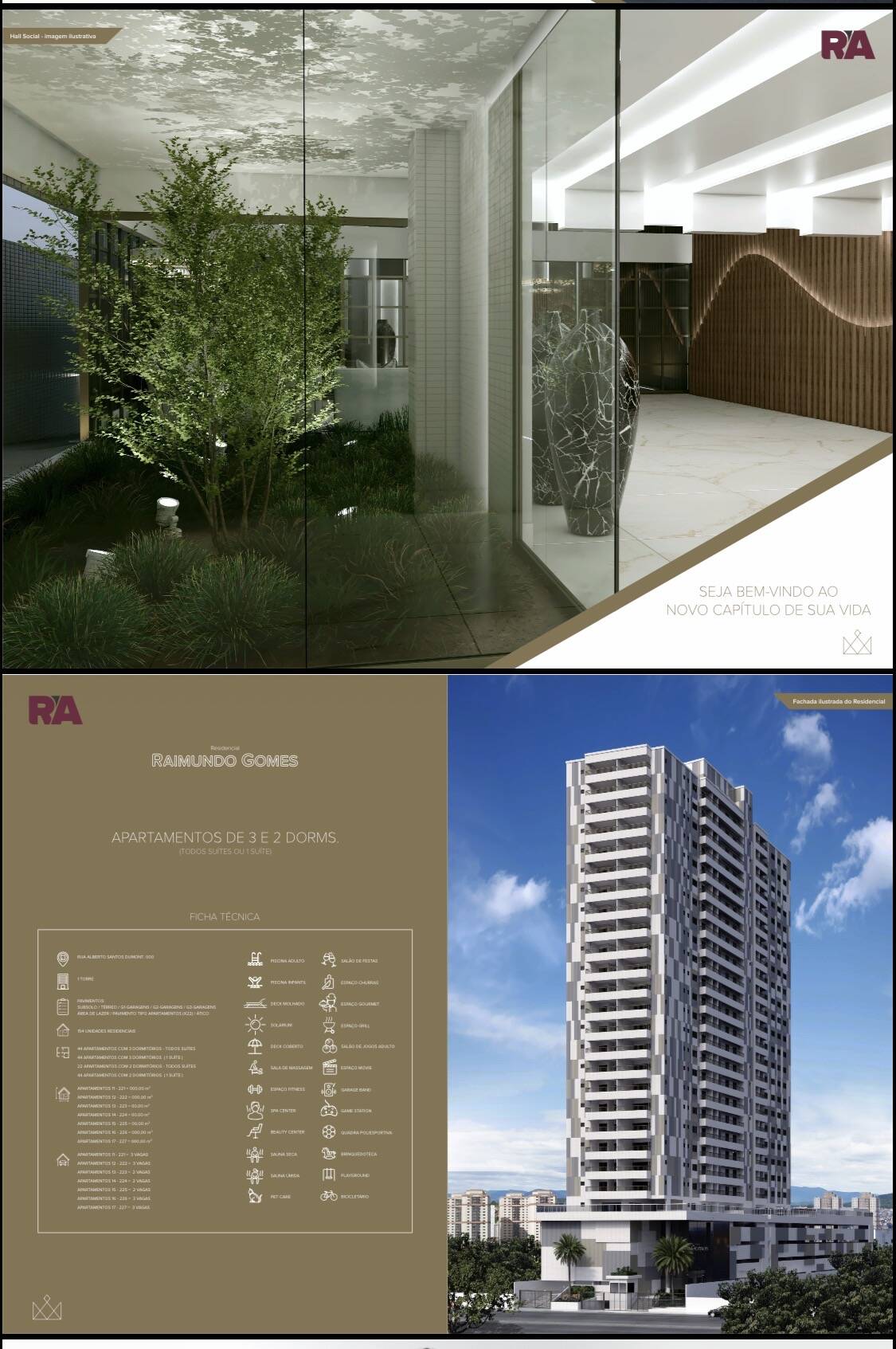 #7110 - Apartamento para Venda em Praia Grande - SP