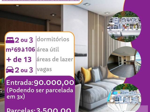 #7665 - Apartamento para Venda em Praia Grande - SP - 2