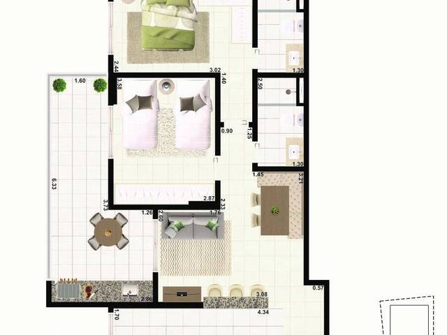 Apartamento para Venda em Praia Grande - 4