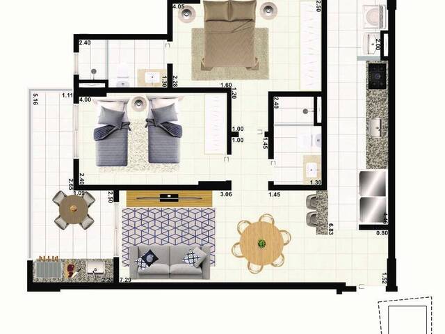 Apartamento para Venda em Praia Grande - 5