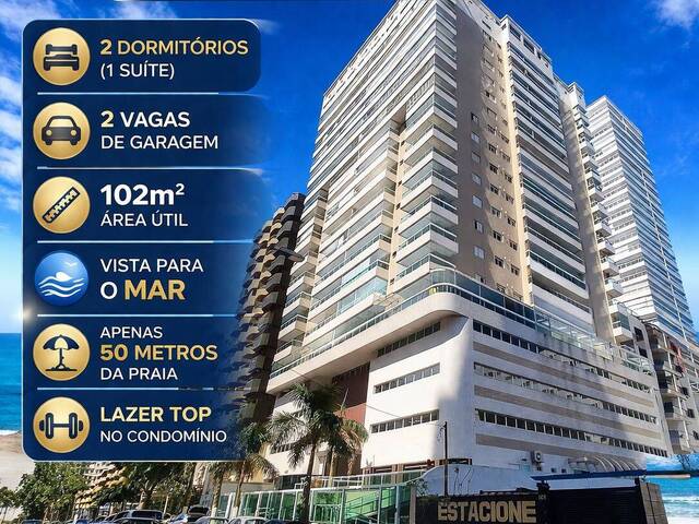 #7559 - Apartamento para Locação em Praia Grande - SP