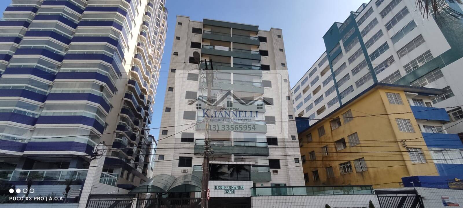 Apartamento 3 Dormitórios 2 Suítes- Prédio de Frente a Praia - Praia Grande