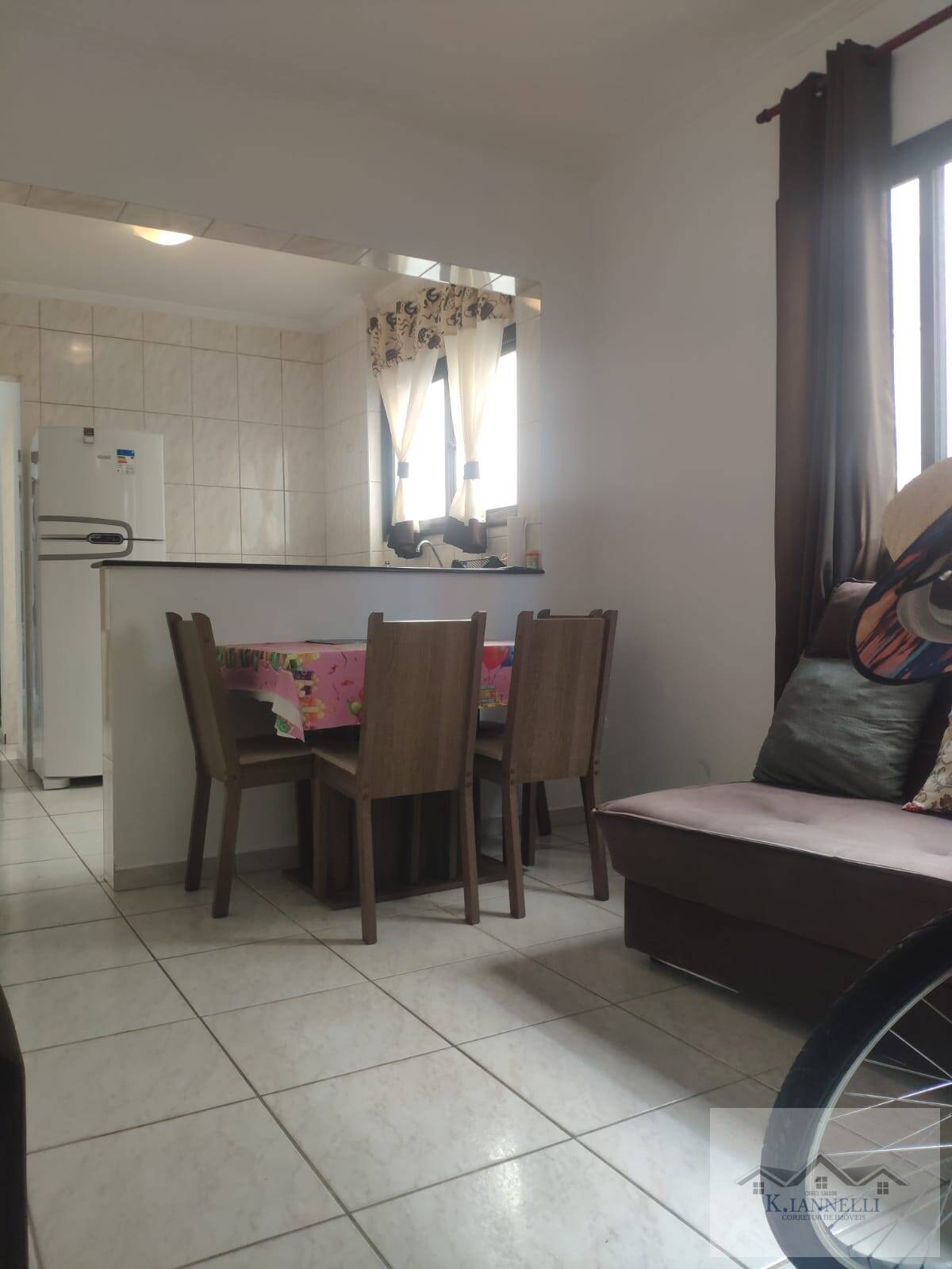Apartamento 01 Dormitório Vista Livre Boqueirão 700m da praia
