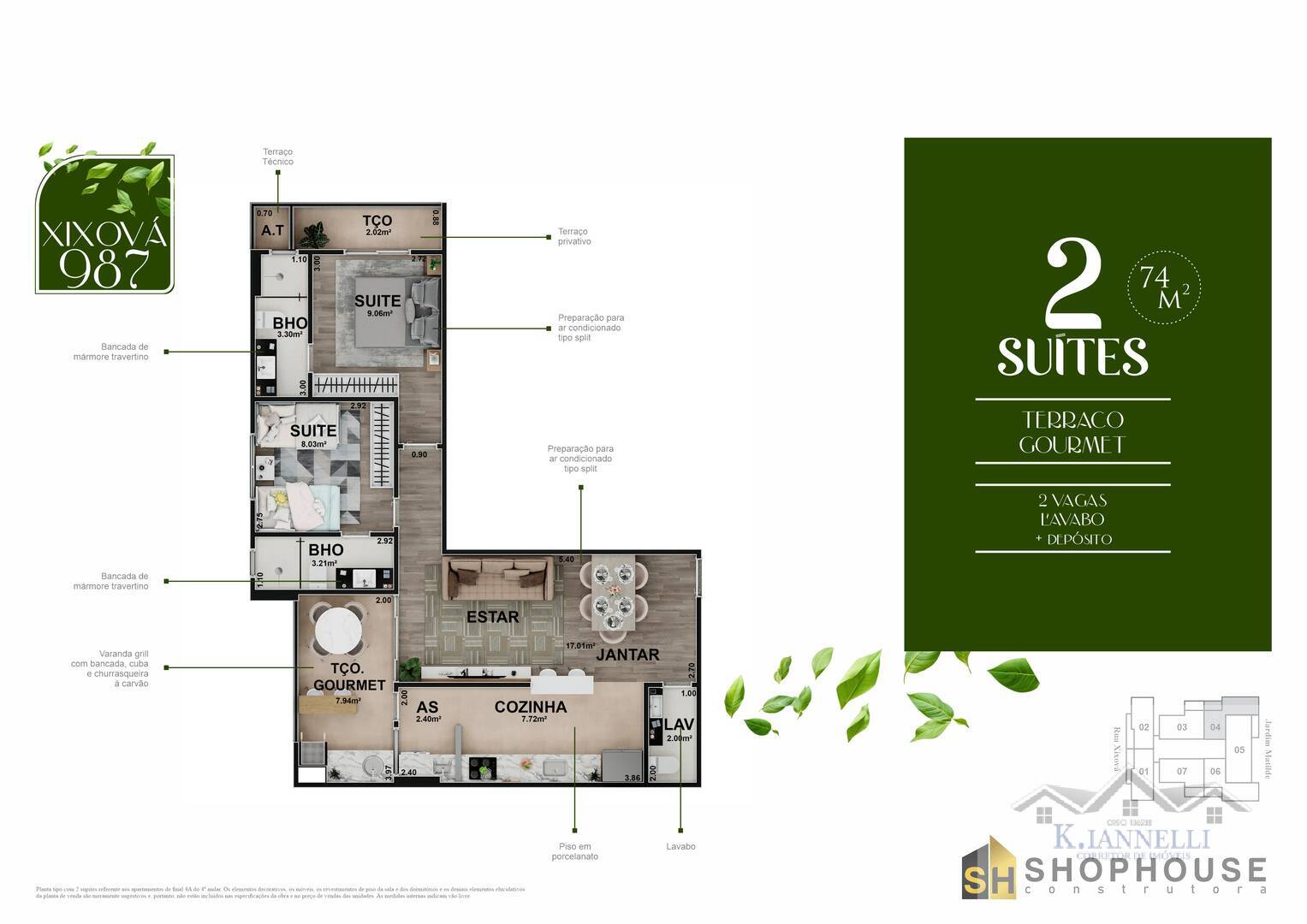 Apartamento, 3 quartos, 98 m² - Foto 18