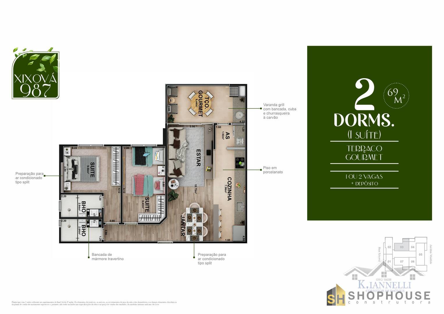 Apartamento, 3 quartos, 98 m² - Foto 21