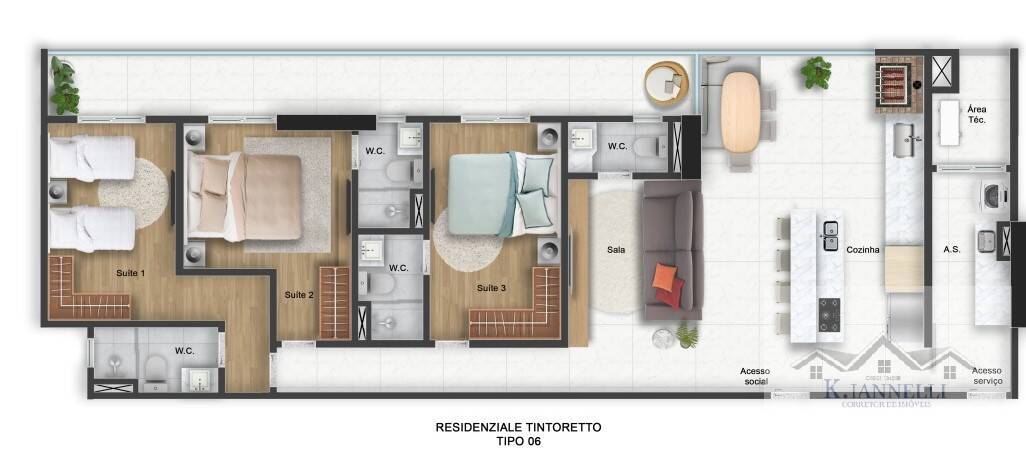 Apartamento, 3 quartos, 138 m² - Foto 13