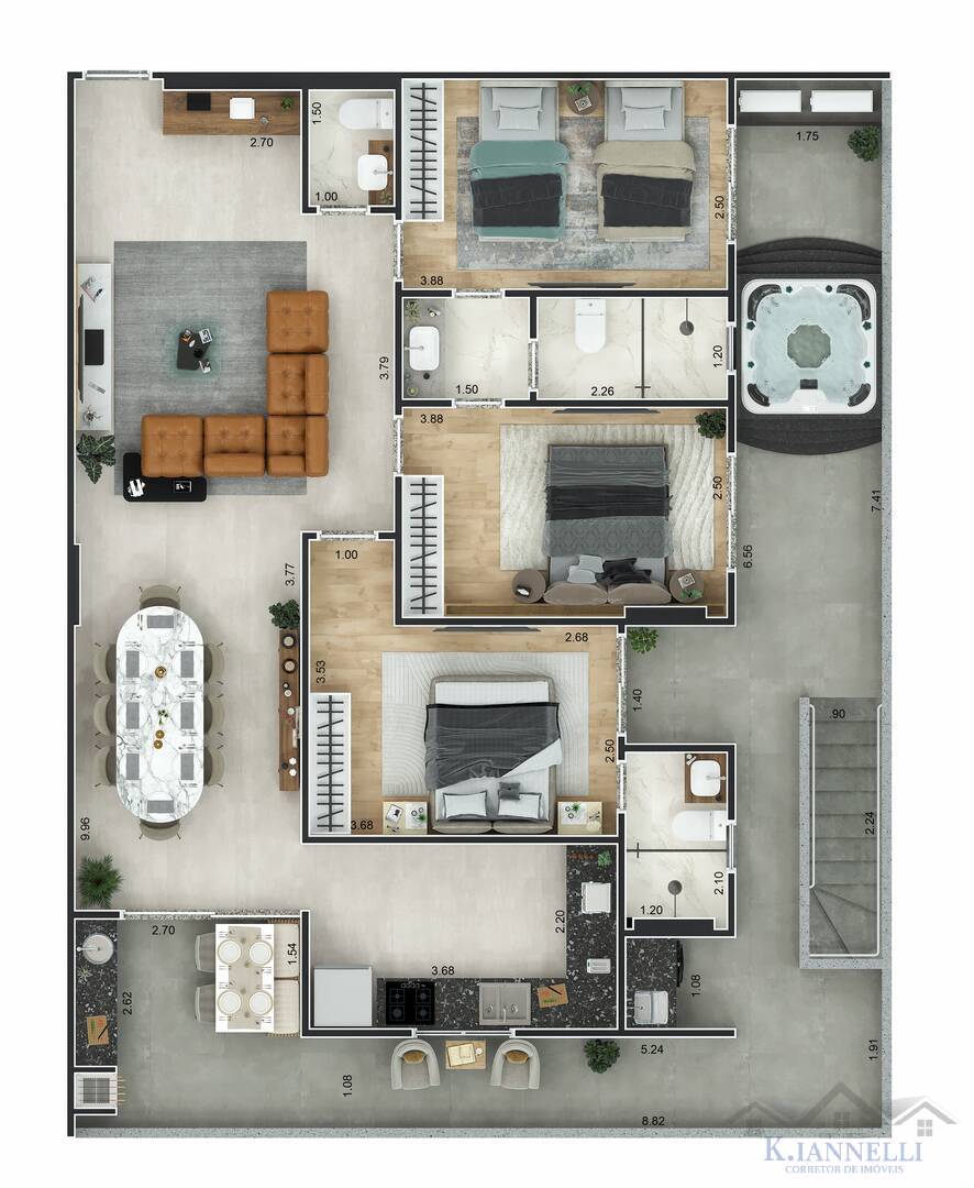 Apartamento, 3 quartos, 109 m² - Foto 9