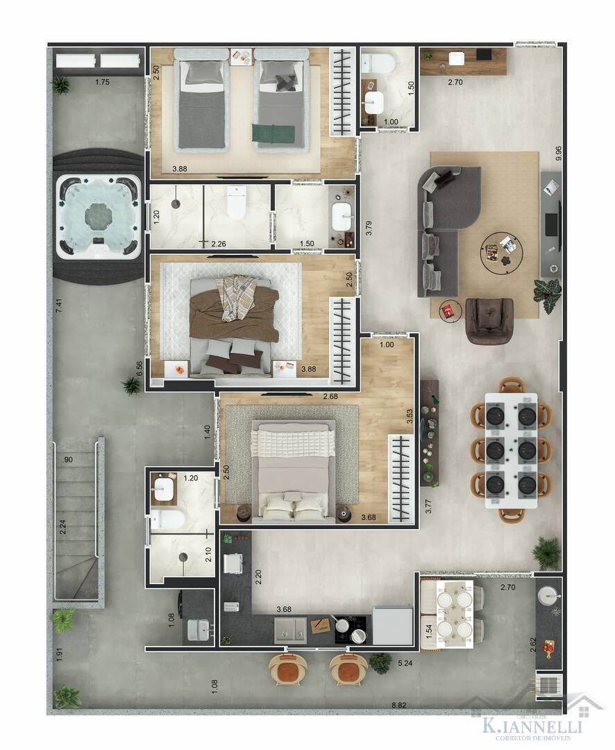 Apartamento, 3 quartos, 109 m² - Foto 10