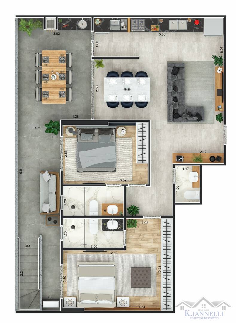 Apartamento, 3 quartos, 109 m² - Foto 17
