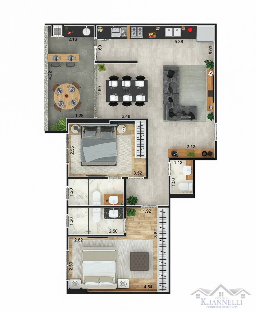 Apartamento, 3 quartos, 109 m² - Foto 24